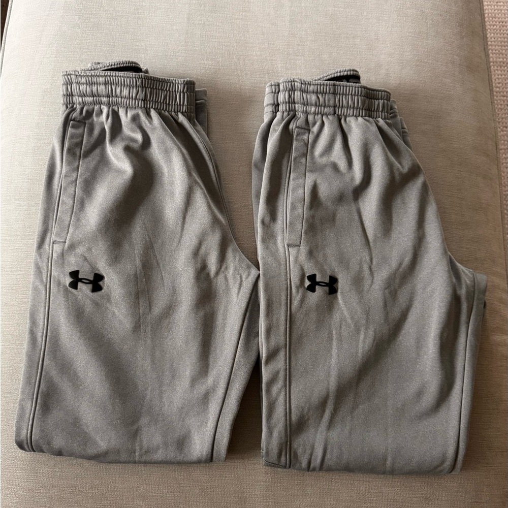 Under Armour Men's Gray Motion Tapered Sweatpants -2 Pair